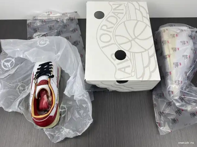 Rep Onekick Jordan SP Low Off-White Retro Red 2 White DJ4375-106 0414